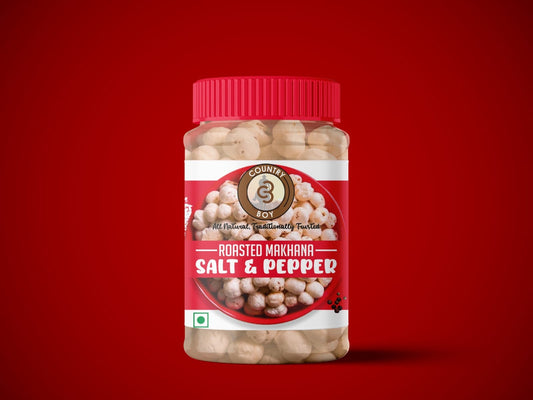 Roasted Makhana - Salt & Pepper